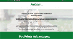 Desktop Screenshot of pooprints.com